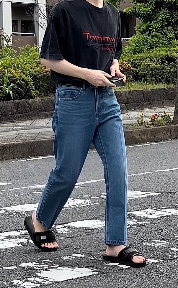 TAPERED DENIM PANTS/テーパードデニムパンツ