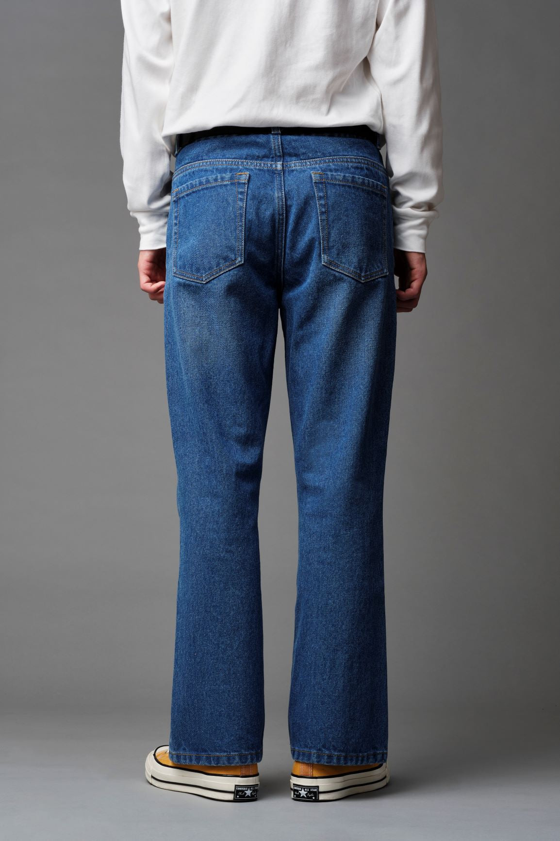 【人気No.2商品】FLARED DENIM PANTS/フレアデニムパンツ