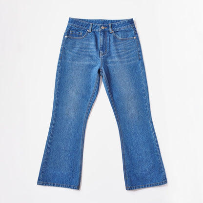 FLARED DENIM PANTS/フレアデニムパンツ