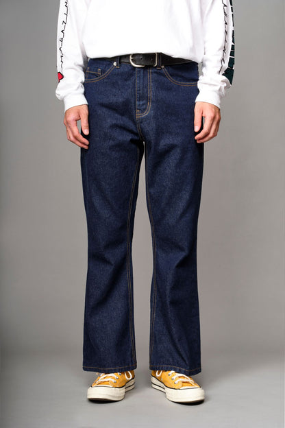 FLARED DENIM PANTS/フレアデニムパンツ