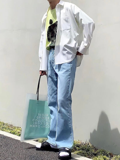 FLARED DENIM PANTS/フレアデニムパンツ